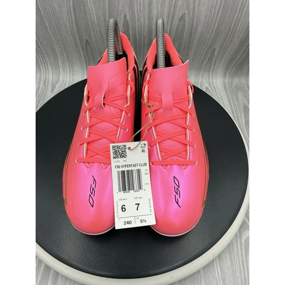 adidas F50 Hyperfast Club FG/MG 2026 FIFA Womens Size 7 Soccer Cleats IH9375 NEW